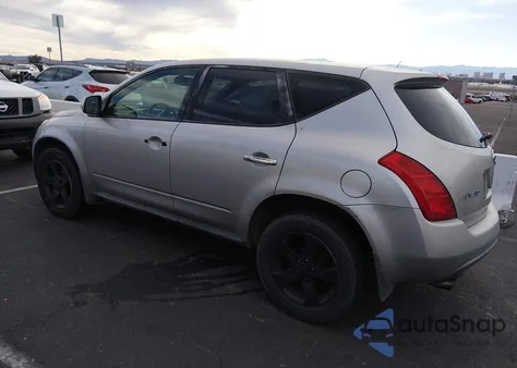 2005 Nissan Murano Sl из США, поврежденный, VIN JN8AZ08T75W317291